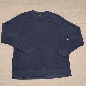 lululemon athletica Deep Blue Crewneck Sweater